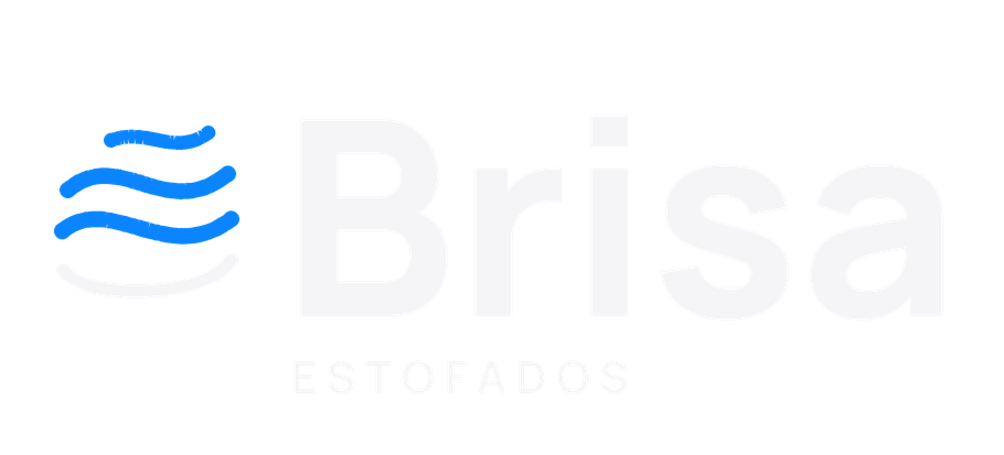 Brisa Estofados — símbolo de brisa sobre uma costura
